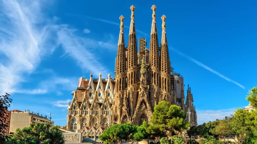 Best of Barcelona: Sagrada Familia & Park Guell with Pickup - Inside La Sagrada Familia