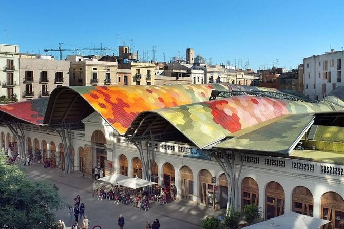 Boqueria & St Caterina Markets with Food & Tapas Small Group Tour - Old Town streets between the markets