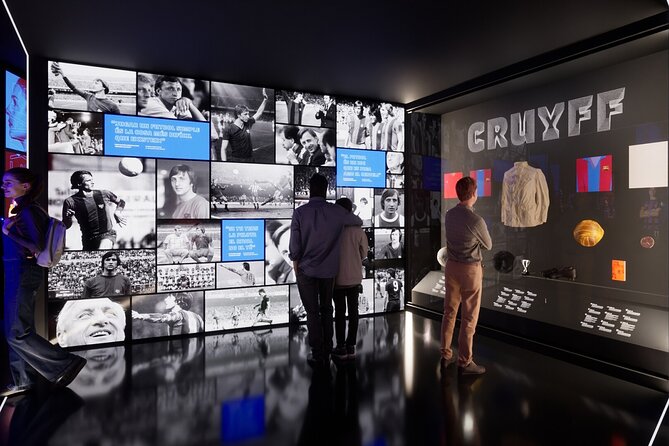 Camp Nou Immersive Tour F.C.Barcelona Museum: Open Date Ticket - Collecting the ticket before heading to Camp Nou