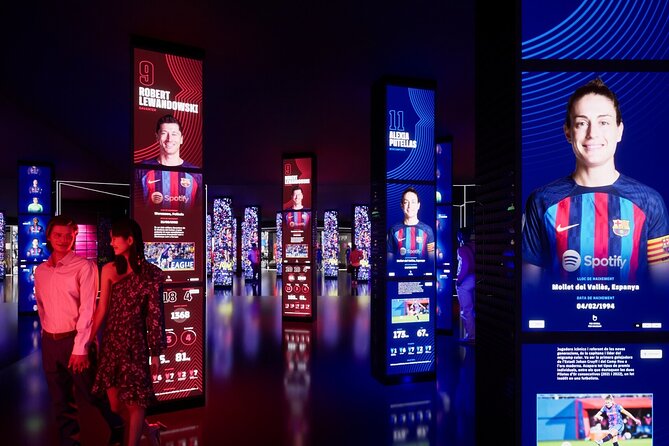 Camp Nou Immersive Tour F.C.Barcelona Museum: Open Date Ticket - Johan Cruyff, trophies, and the club’s identity