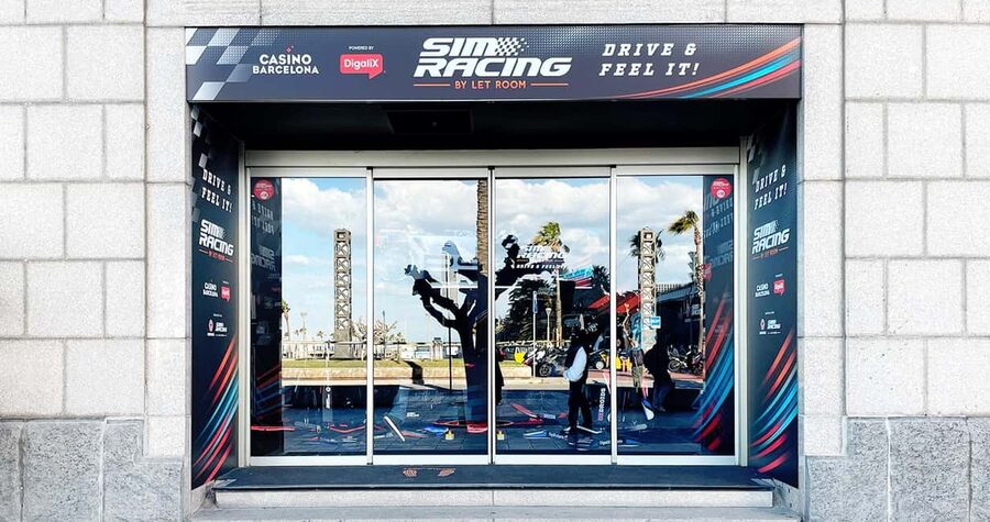 Casino Barcelona – Car Racing Simulator + Welcome Drink - Getting Ready for the 15-Minute Session
