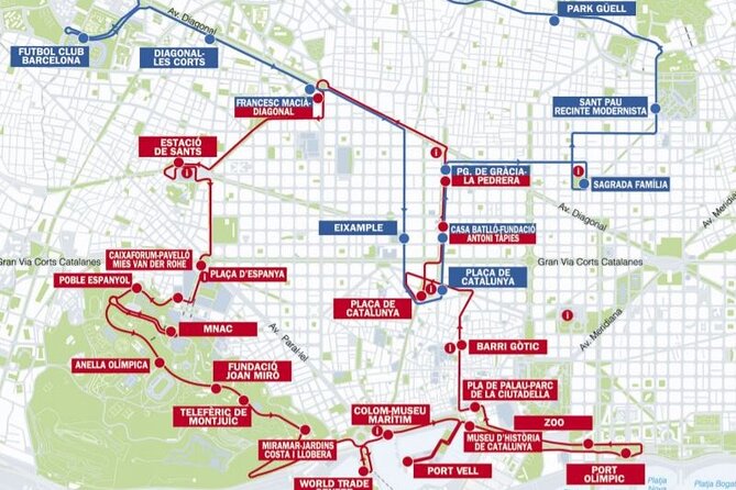 City Sightseeing Barcelona Hop-On Hop-Off Bus Tour: 24 or 48-Hour - Choosing between 24 and 48 hours