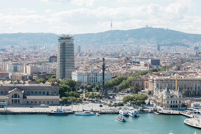 Columbus Monument Lookout: Scenic Ramblas, Sea and Montjuïc Views - Wine tasting and what your ticket includes