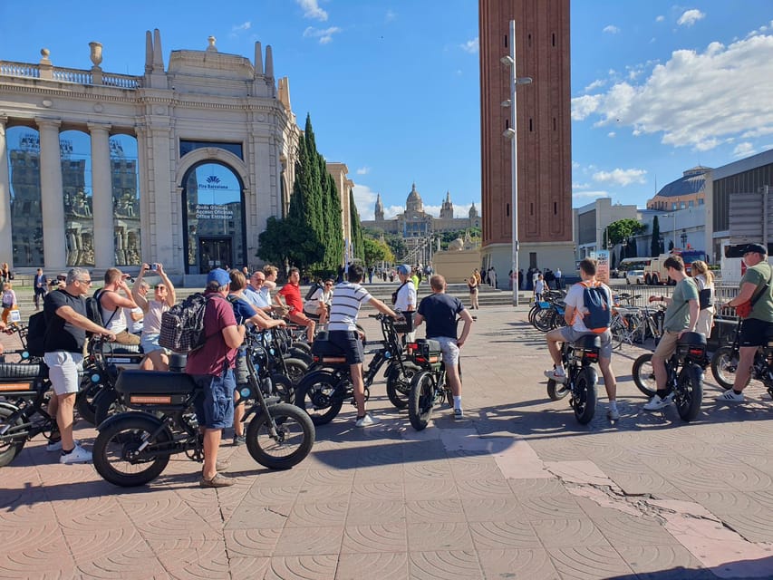 Comfortable E-Fatbike High-Lights Tour Barcelona - Down to Columbus Monument and Port Vell