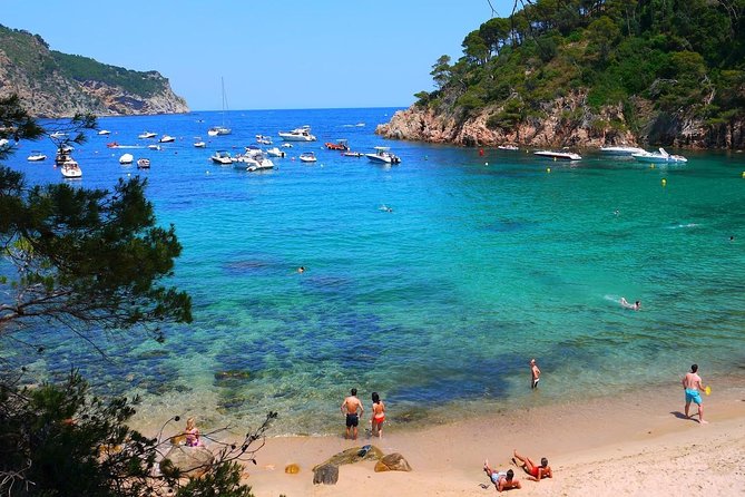 Costa Brava and Empuries Small Group Tour with Hotel Pick-Up and Boat Ride - Costa Brava views, coves, and photo stops