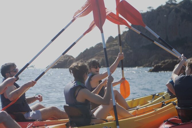 Costa Brava: Kayak, Snorkel, Photos, Lunch, Beach & Cliff Jump! - Three hours among caves, coves, and clear water