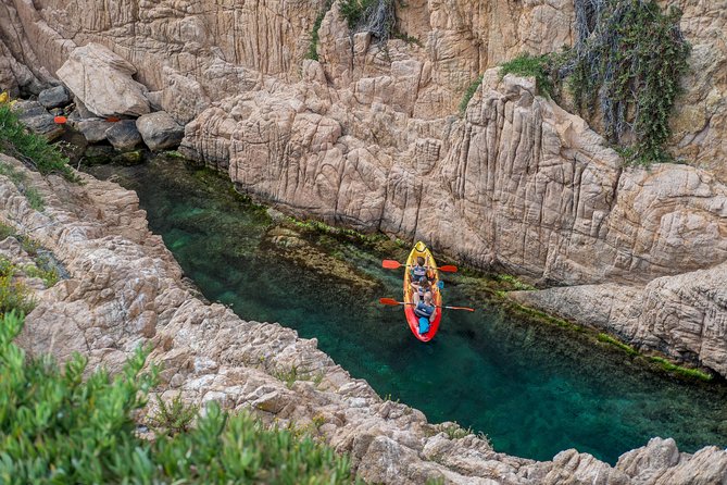 Costa Brava Kayak & Snorkel Tour + Picnic from Barcelona - From central Barcelona to the Costa Brava