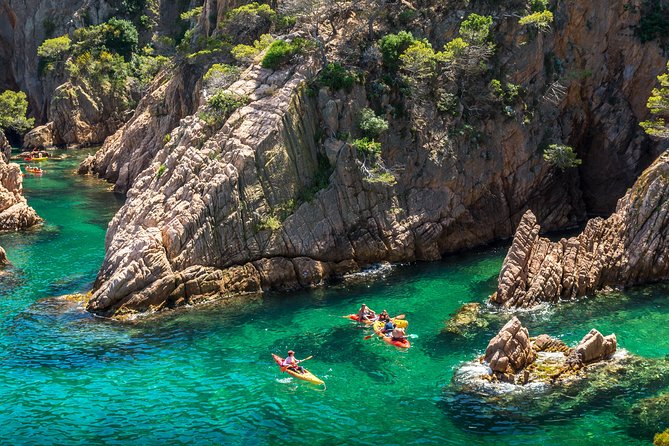Costa Brava Kayaking and Snorkeling Small Group Tour with Lunch - What the $102.79 price gets you