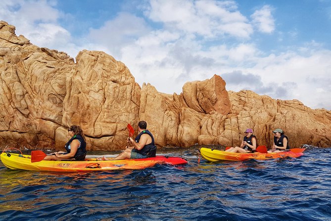 Costa Brava Tour with Kayak & Lagoon Snorkeling - Kayaking past cliffs, caves, and marine life