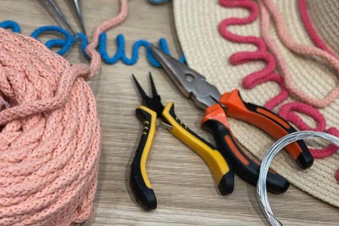 Design and Craft a Raffia Bag in Barcelona - Cava, snacks, and the social side