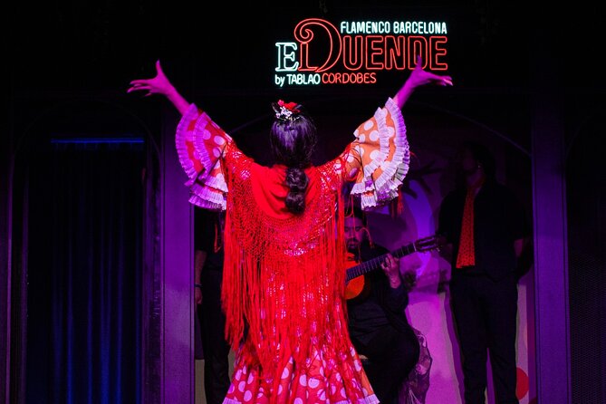 El Duende Flamenco Show with drink option at La Rambla Barcelona - The seating zones deserve careful attention