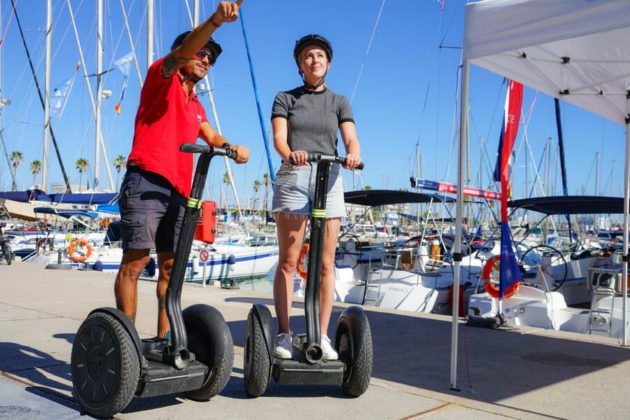 Enjoy a Guided Segway Tour in Barcelona - Port Vell and the Christopher Columbus monument