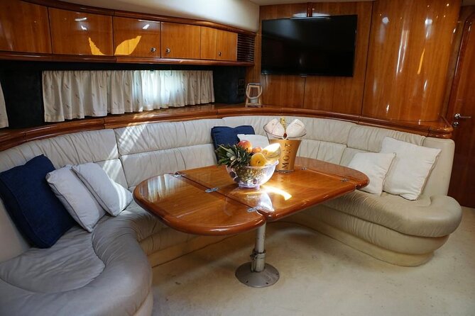 Exclusive Yacht Rental in Barcelona - Leaving Moll de la Marina for open water
