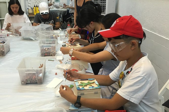 Feel like Gaudí: Barcelona Mosaic Workshop with Tour - Palau de la Música Catalana in 15 minutes