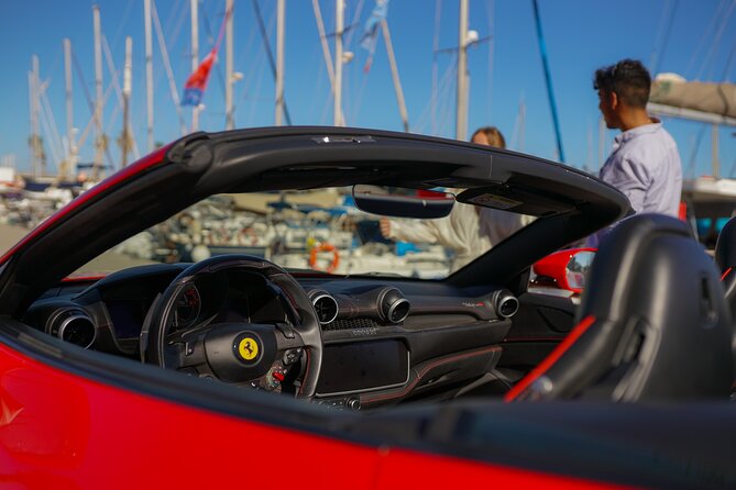 Ferrari Car Driving & Sailing Experience Barcelona - Parc de la Ciutadella and the Olympic waterfront