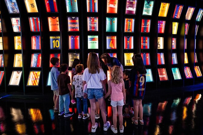 Football Club Barcelona Museum Immersive Tour Guided Visit - Spotify Camp Nou Live brings the club into the room
