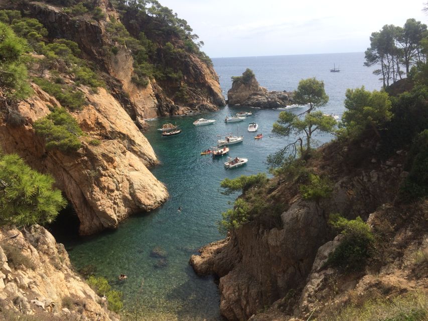 From Barcelona: Costa Brava Hike, Snorkel & Tossa de Mar - Walking the Camí de Ronda