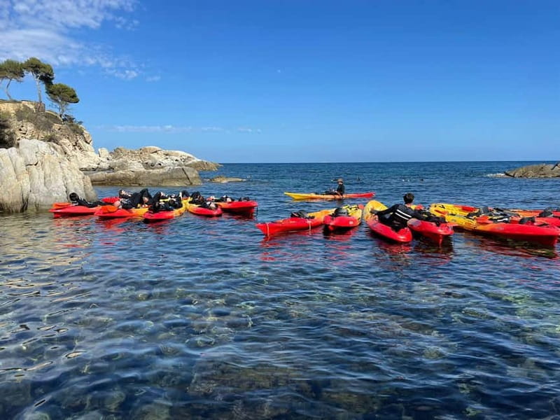 From Barcelona: Costa Brava Kayak & Snorkel Tour with Picnic - The beach picnic at S’Agaró