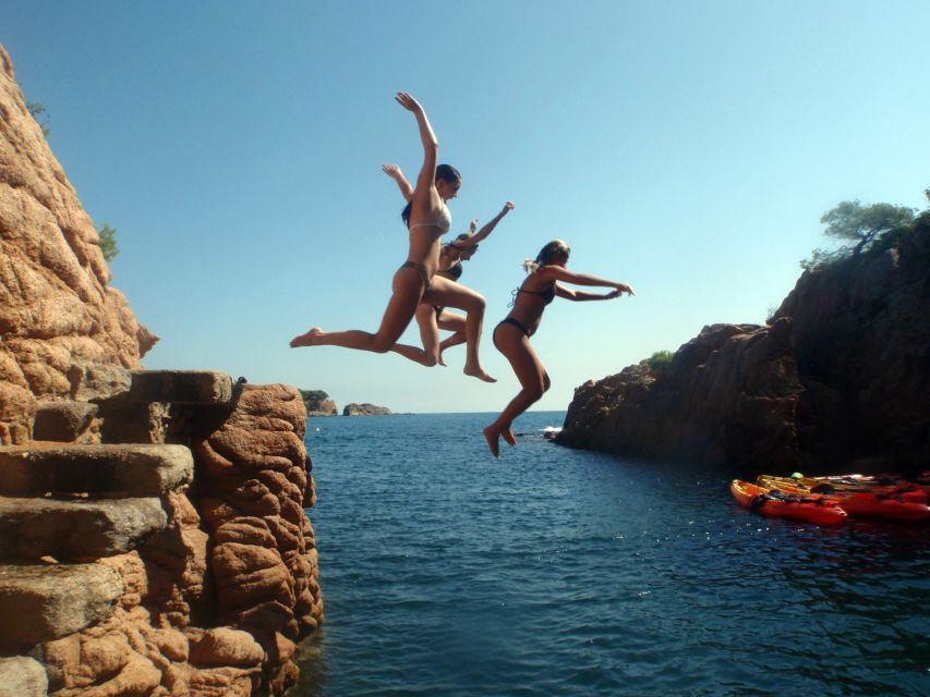 From Barcelona: Costa Brava Trails, Snorkeling & Cliff Jump - Snorkeling in protected coves