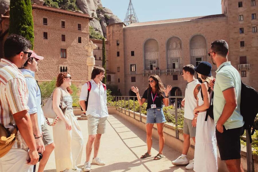 From Barcelona: Full-Day Montserrat & Wine Small Group Tour - Who should book this experience