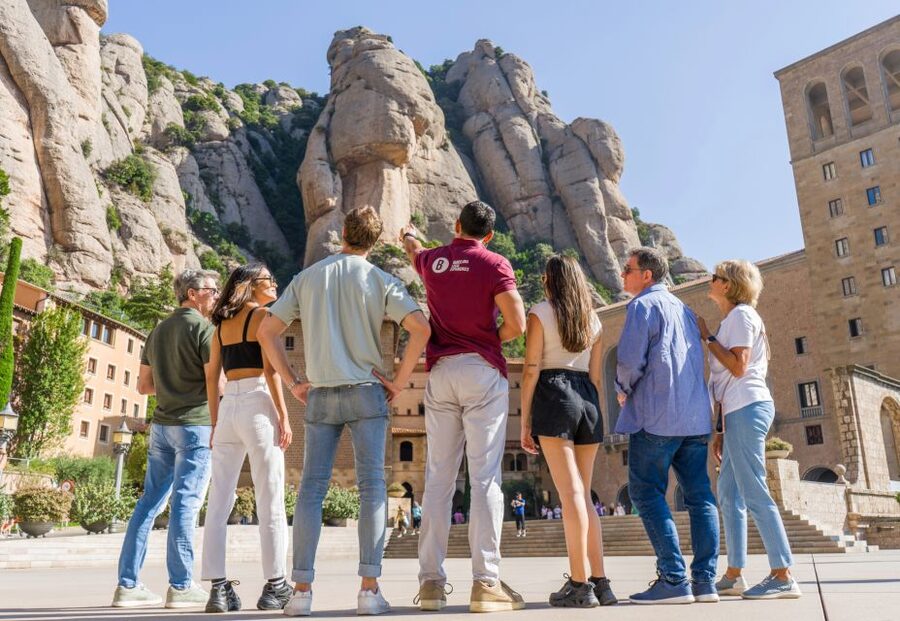 From Barcelona: Half-Day Montserrat Experience - Entering the monastery before the crowds