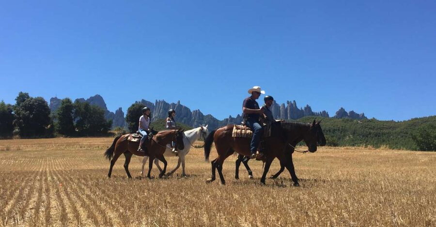From Barcelona: Horseback Tour in Montserrat National Park - Key points at a glance
