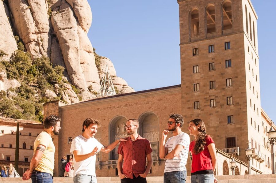 From Barcelona: Montserrat Half-Day Wine and Tapas Trip - One Hour to Choose Your Montserrat