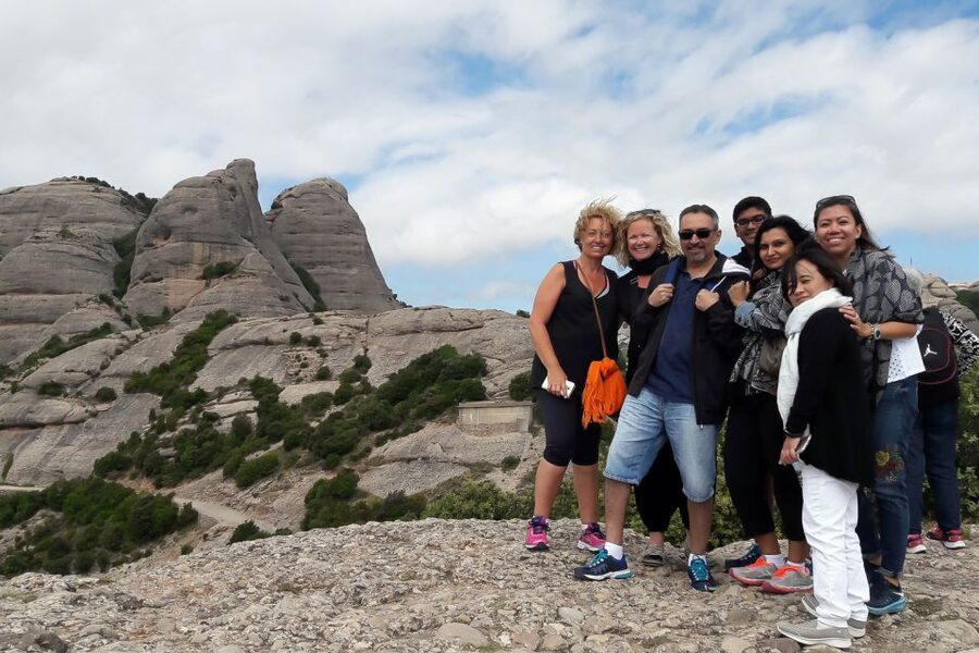 From Barcelona: Montserrat Monastery, Easy Hike, Cable Car - One hour of free time at Montserrat