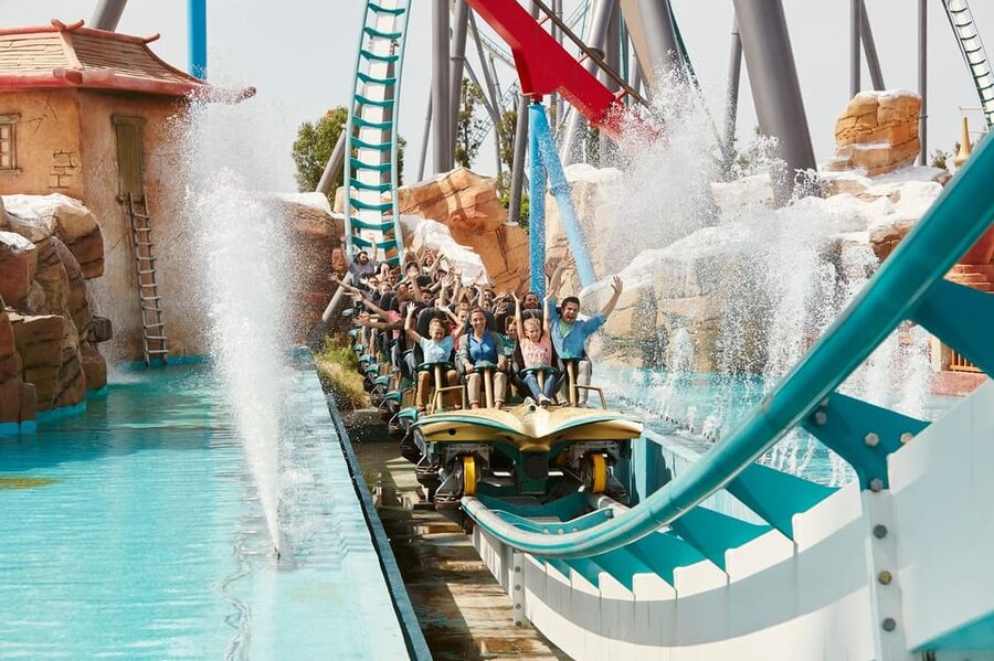 From Barcelona: PortAventura Theme Park Ticket & Transfer - Starting at Estació del Nord