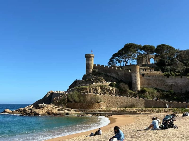 From Barcelona: Private Costa Brava Guided Tour - Tossa de Mar and its medieval walls