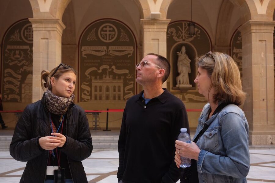 From Barcelona: Private Montserrat and Boutique Winery Tour - Three and a half hours at Montserrat Monastery