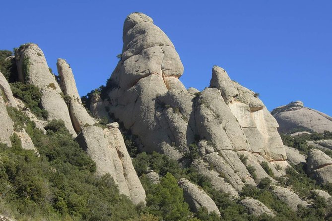 Full-day Guided Rock Climbing Trip in Montserrat, Barcelona - What the first climb can look like