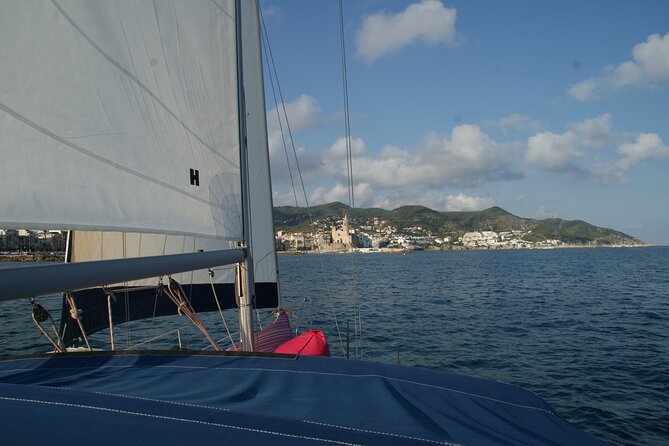 Full Day Private Sailboat Tour from Sitges - Anchoring in coves for swimming and sun
