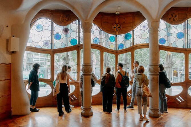 Gaudi Casa Batlló Pre Opening Tour &Skip-the-Line Sagrada Familia - The Noble Floor, rear patio, and rooftop terrace