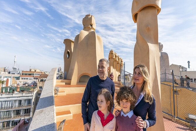 Gaudi Guided Tour: Casa Batllo, La Pedrera & Casa Vicens - La Pedrera, stone waves and a roof worth the climb