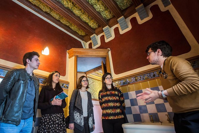 Gaudi´s Casa Vicens Guided Tour - The rooftop and garden cafe finish
