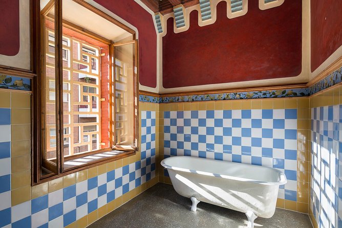 Gaudi´s Casa Vicens Skip the Line Ticket with Audioguide - The garden, roof, and quieter details