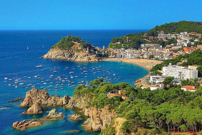 Girona and Costa Brava Private Tour with Pick-up from Barcelona - Turning toward the Costa Brava at Calella de Palafrugell