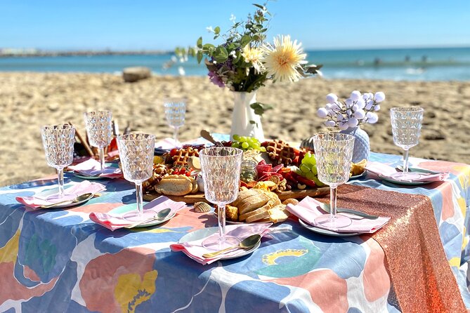 Group / Hen Party Picnic - A decorated picnic made for a small celebration
