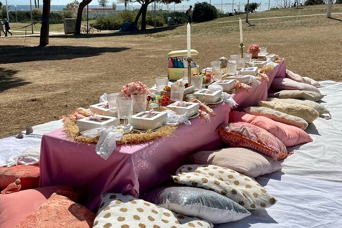 Group / Hen Party Picnic - Photos, cushions, and the party atmosphere
