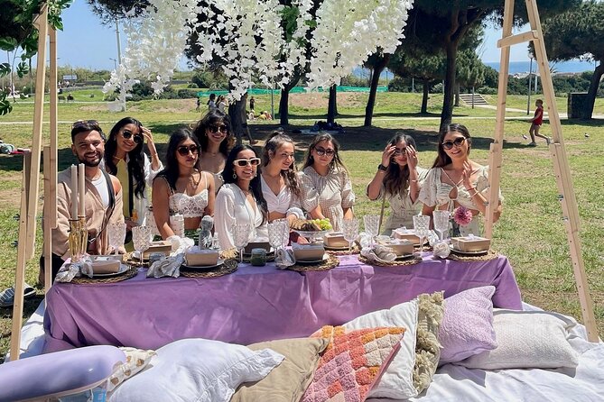 Group / Hen Party Picnic - Choosing between the beach, park, mountain, and terrace