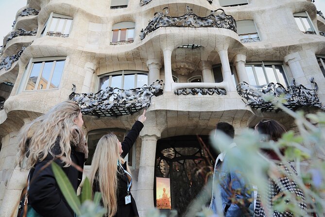 Guided private morning tour of La Pedrera with Casa Batlló ticket - Casa Batlló is self-guided