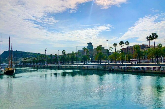 Guided Private Yacht Tour in Barcelona Spain - Leaving Port Olímpic for the open water
