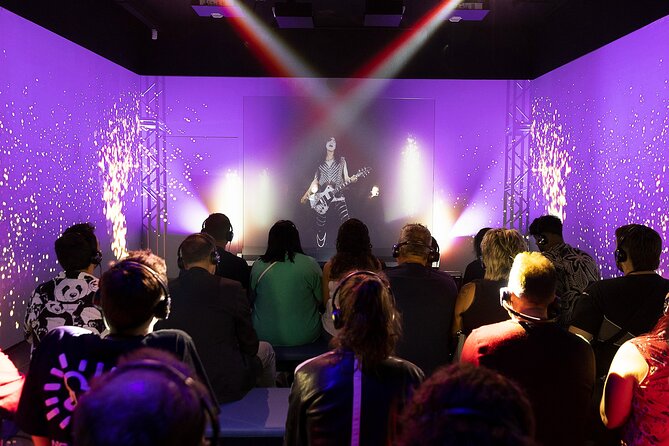 Guitar Legends Hall: Entrance to the Immersive Rock Museum - Room one: blues turns into rock