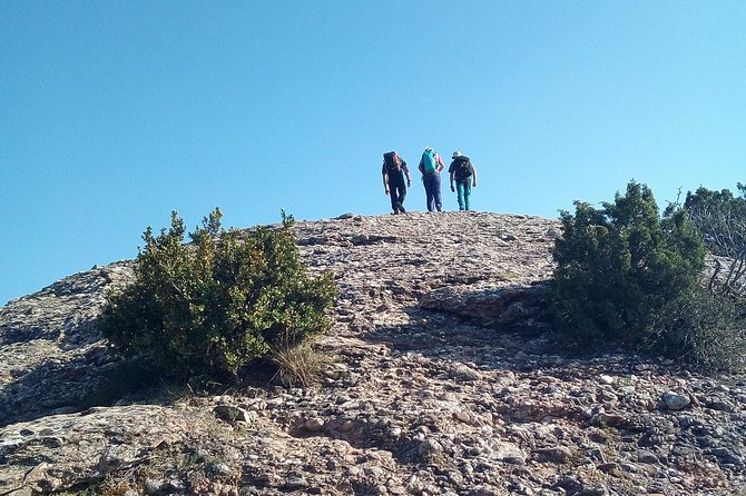 Hiking In Montserrat,near Barcelona - Riding to Sant Joan before the trail