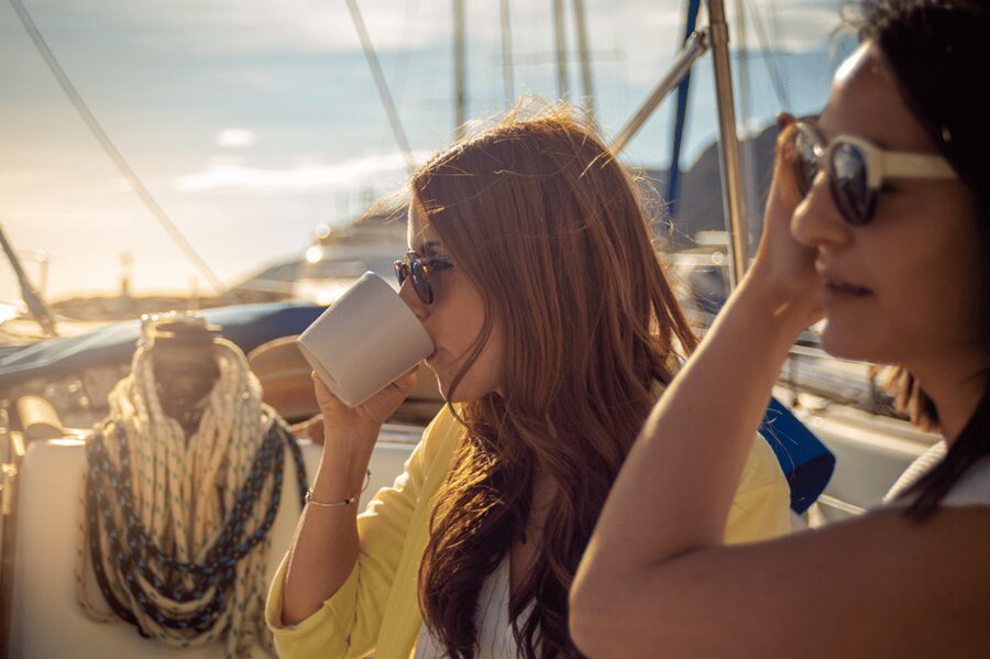 Hot Air Ballooning & Sailing Adventure from Barcelona - Two hours of sailing beside Barcelona