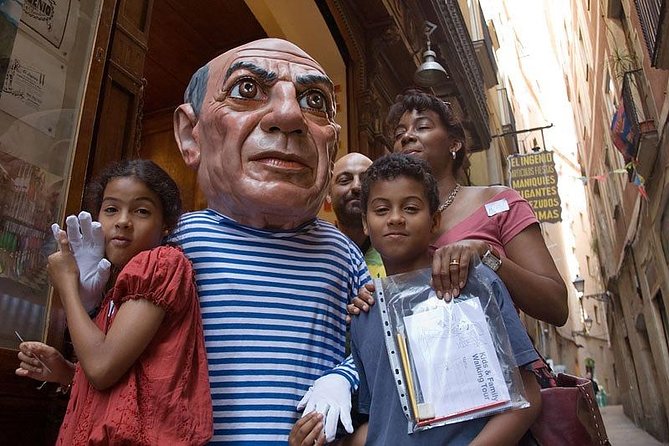 Kids and Family Gothic Quarter Walking Tour in Barcelona - Entering the Gothic Quarter at Plaça de l’Àngel