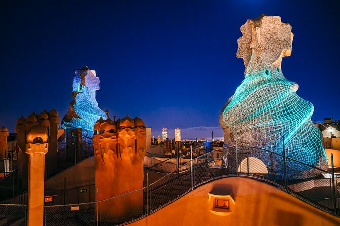 La Pedrera - Casa Mila Night Experience - The upper story and Gaudí’s working ideas