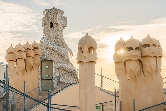 La Pedrera Guided Tour with Fast Track Access - The Warriors’ Rooftop ends the visit well