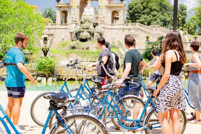 Montjuïc: Magic & Art Bike Tour Barcelona - From Columbus Monument to Drassanes